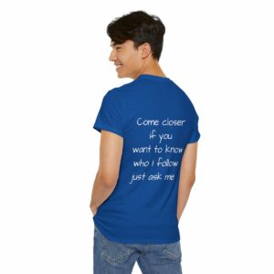 Ask Me "Come closer" Serie - Unisex Schwere Baumwolle T Shirt
